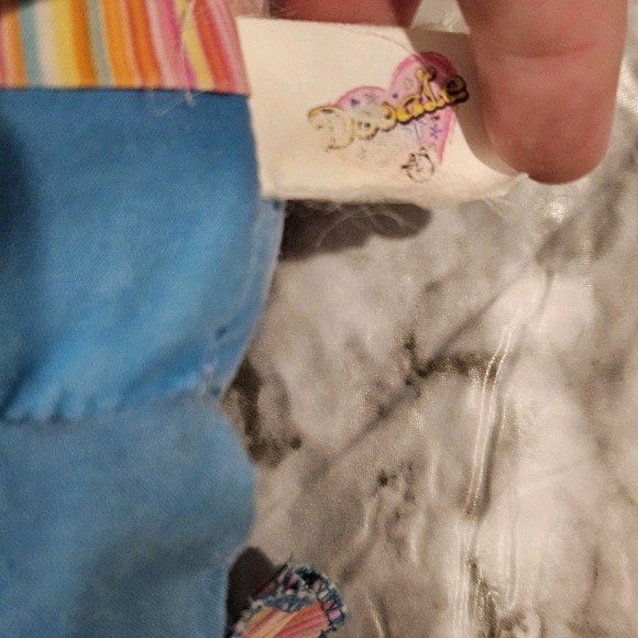 Vintage Doodle Bear‎  Pink And Blue 2004 JAKKS 16" - Picture 7 of 11